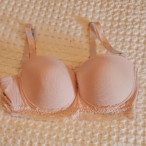 Charisma Soft Blush Lace Bra